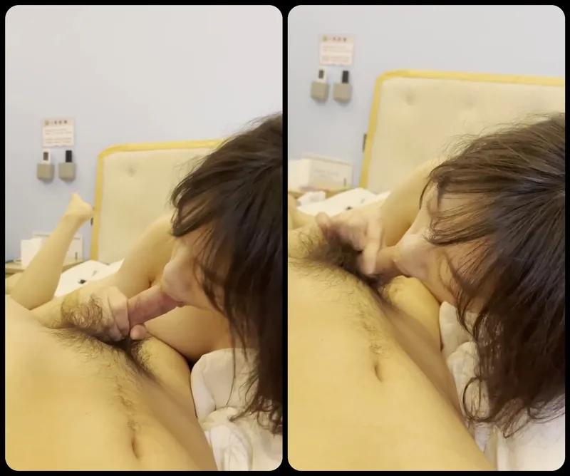 Gấu ngoan bú láp của quý bự của anh