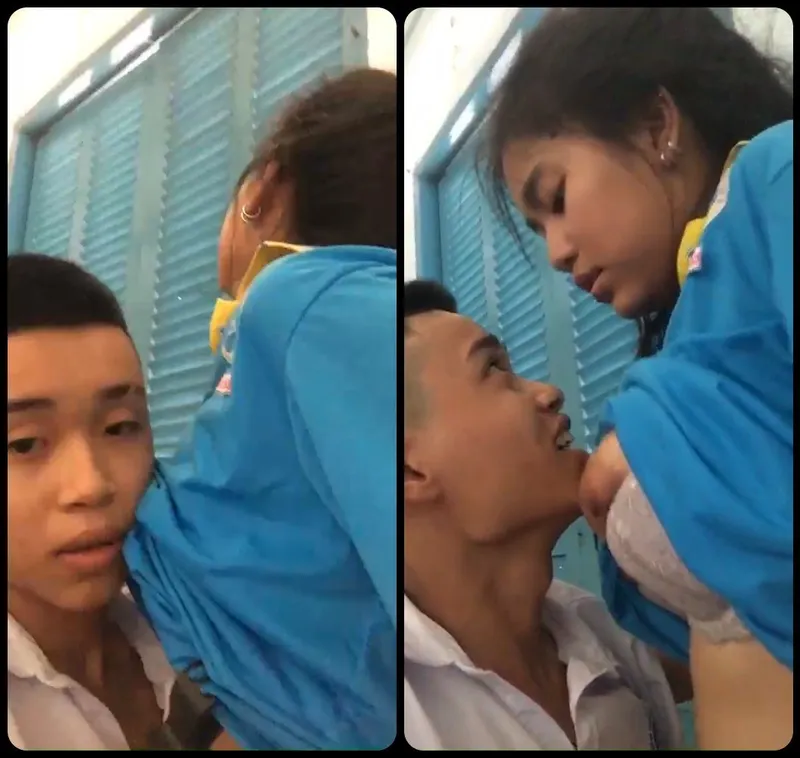 2 nữ sinh quan hệ trong lớp học